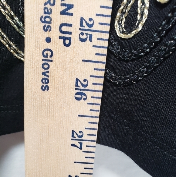 Carole Little Black and Gold Elegant Shirt Sz 2XL - Picture 7 of 8